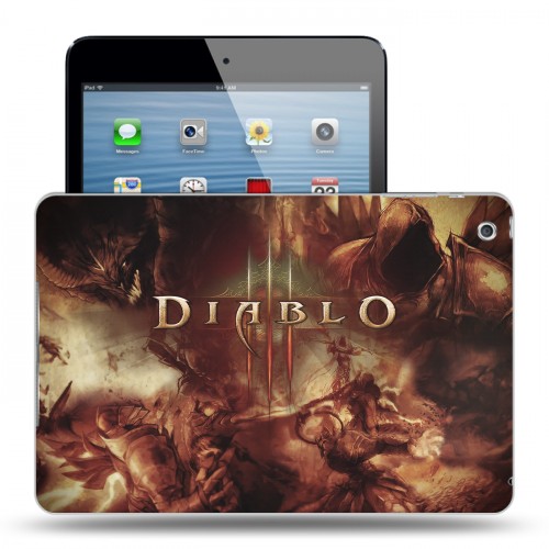 Дизайнерский силиконовый чехол для Ipad Mini Diablo 