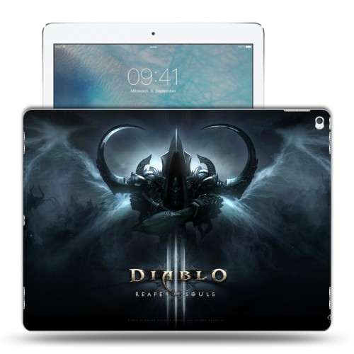 Дизайнерский пластиковый чехол для Ipad Pro Diablo 