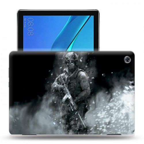 Дизайнерский силиконовый чехол для Huawei MediaPad M5 Lite Call Of Duty 
