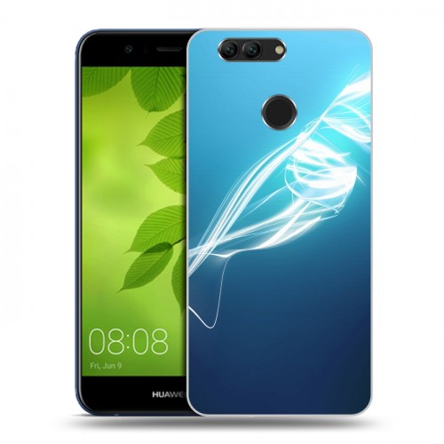 Дизайнерский пластиковый чехол для Huawei Nova 2 Plus Абстракции Неон