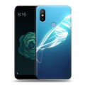 Дизайнерский силиконовый чехол для Xiaomi Mi A2 Абстракции Неон