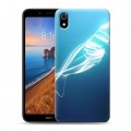 Дизайнерский силиконовый чехол для Xiaomi RedMi 7A Абстракции Неон