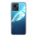 Дизайнерский силиконовый чехол для Realme C30 Абстракции Неон