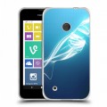 Дизайнерский пластиковый чехол для Nokia Lumia 530 Абстракции Неон