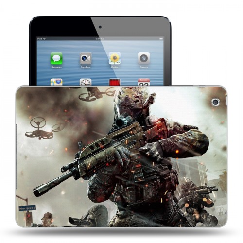 Дизайнерский силиконовый чехол для Ipad Mini Call Of Duty 