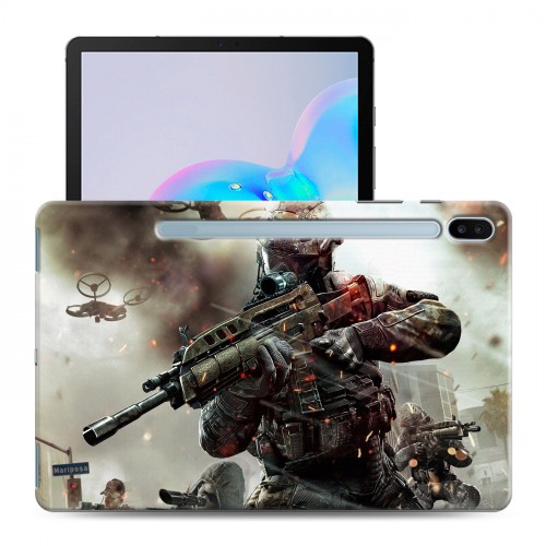 Дизайнерский силиконовый чехол для Samsung Galaxy Tab S6 Call Of Duty 