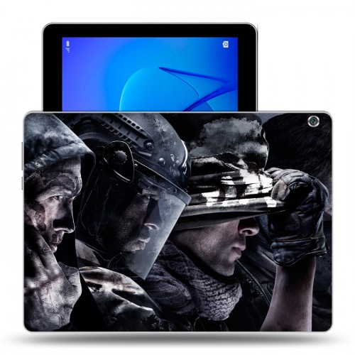 Дизайнерский силиконовый чехол для Huawei MediaPad M3 Lite 10 Call Of Duty 