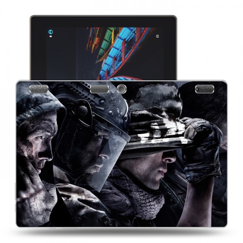 Дизайнерский силиконовый чехол для Lenovo Tab 2 A10 Call Of Duty 