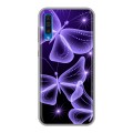 Дизайнерский силиконовый чехол для Samsung Galaxy A50 Неон