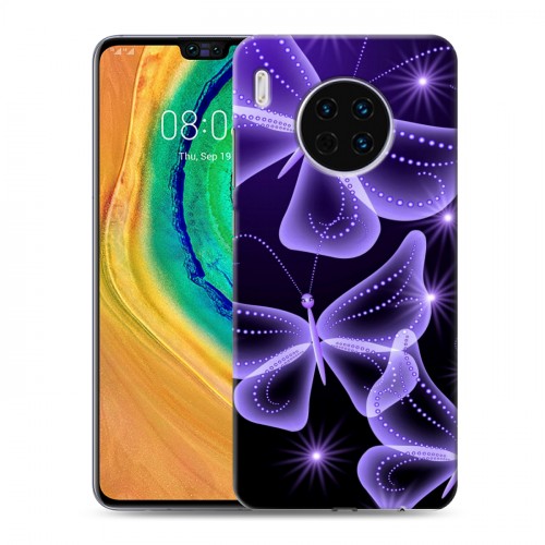 Дизайнерский пластиковый чехол для Huawei Mate 30 Неон