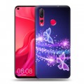 Дизайнерский пластиковый чехол для Huawei Nova 4 Неон