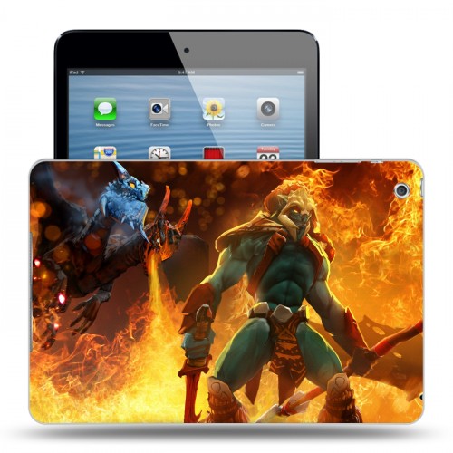 Дизайнерский силиконовый чехол для Ipad Mini dota2