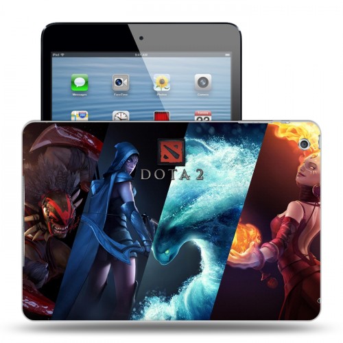 Дизайнерский силиконовый чехол для Ipad Mini dota2