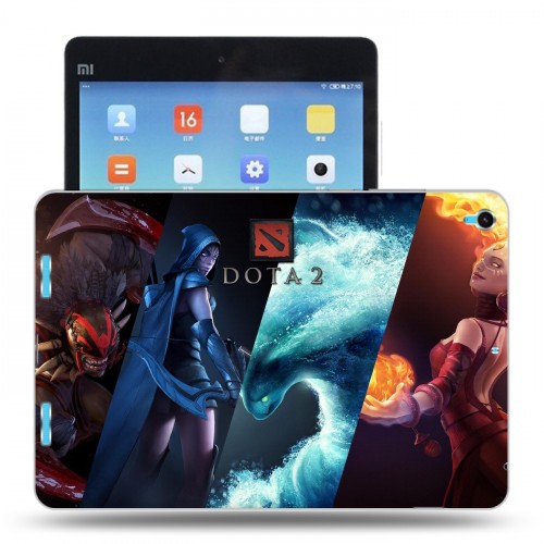 Дизайнерский силиконовый чехол для Xiaomi MiPad dota2