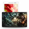 Дизайнерский силиконовый чехол для ASUS ZenPad 8 Dota2