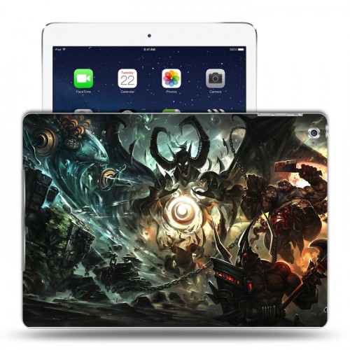 Дизайнерский силиконовый чехол для Ipad (2017) Dota2