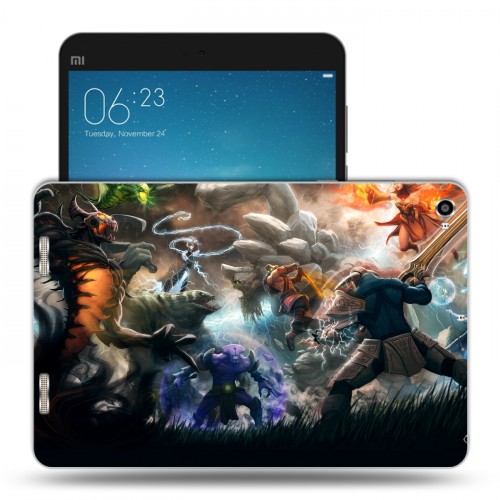 Дизайнерский силиконовый чехол для Xiaomi Mi Pad 2 Dota2