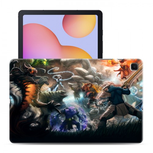 Дизайнерский силиконовый чехол для Samsung Galaxy Tab S6 Lite Dota2