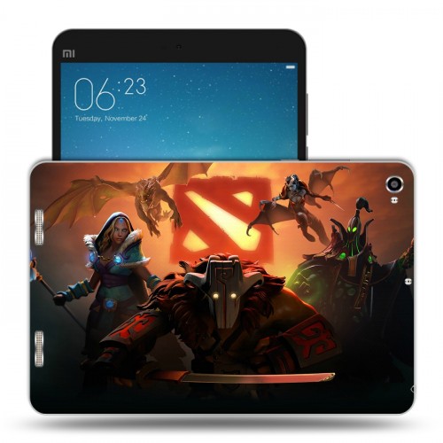 Дизайнерский силиконовый чехол для Xiaomi Mi Pad 2 Dota2