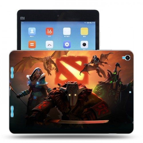 Дизайнерский силиконовый чехол для Xiaomi MiPad Dota2