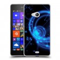 Дизайнерский пластиковый чехол для Microsoft Lumia 540 Неон