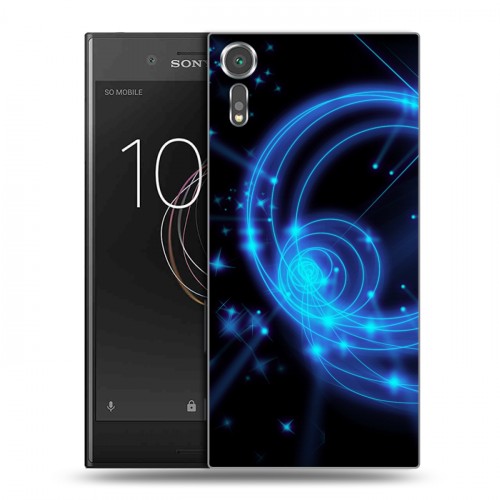 Дизайнерский пластиковый чехол для Sony Xperia XZs Неон