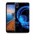 Дизайнерский силиконовый чехол для Xiaomi RedMi 7A Неон