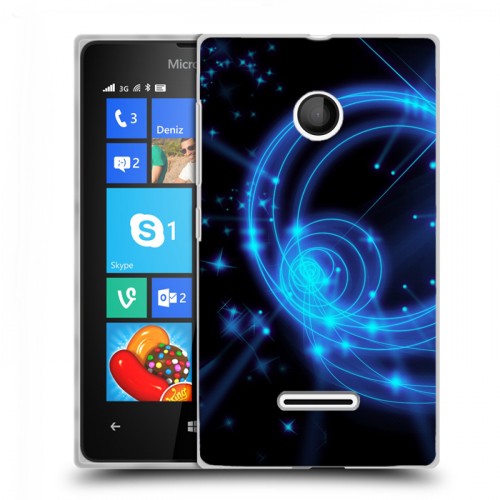 Дизайнерский пластиковый чехол для Microsoft Lumia 435 Неон