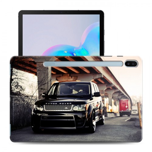 Дизайнерский силиконовый чехол для Samsung Galaxy Tab S6 Land rover