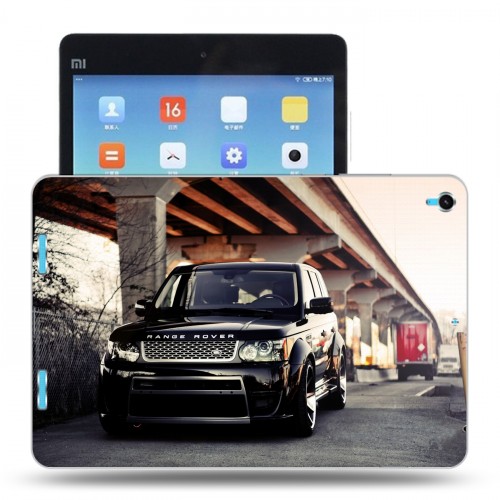 Дизайнерский силиконовый чехол для Xiaomi MiPad Land rover