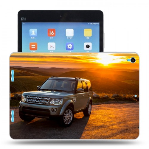 Дизайнерский силиконовый чехол для Xiaomi MiPad Land rover