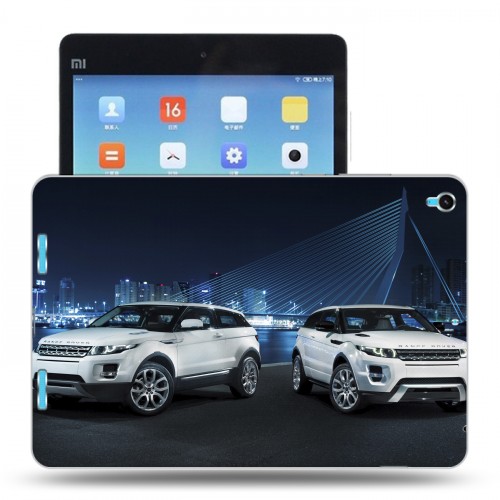 Дизайнерский силиконовый чехол для Xiaomi MiPad Land rover