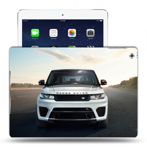 Дизайнерский силиконовый чехол для Ipad (2017) Land rover