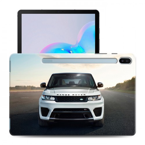 Дизайнерский силиконовый чехол для Samsung Galaxy Tab S6 Land rover