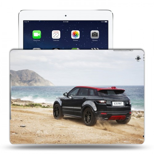 Дизайнерский силиконовый чехол для Ipad (2017) Land rover