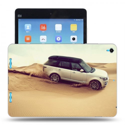 Дизайнерский силиконовый чехол для Xiaomi MiPad Land rover