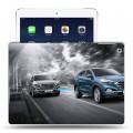 Дизайнерский силиконовый чехол для Ipad (2017) hyundai