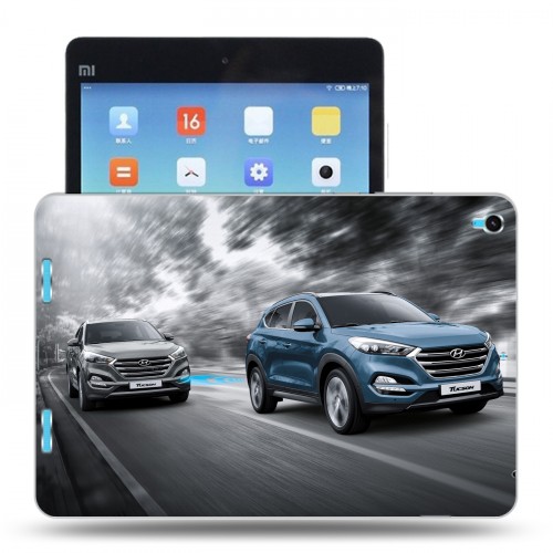 Дизайнерский силиконовый чехол для Xiaomi MiPad hyundai