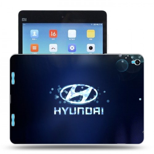 Дизайнерский силиконовый чехол для Xiaomi MiPad hyundai