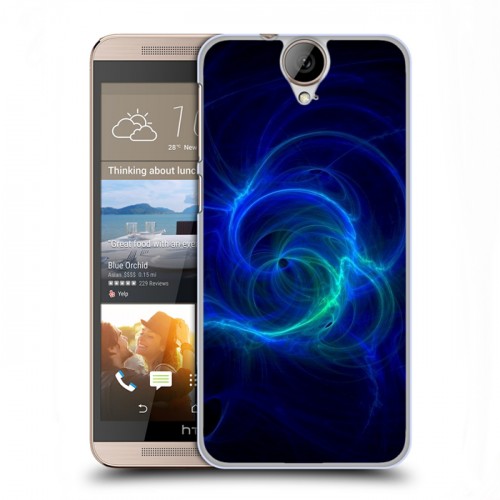 Дизайнерский силиконовый чехол для HTC One E9+ Абстракции Неон