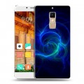 Дизайнерский пластиковый чехол для Elephone S3 Абстракции Неон