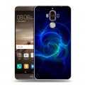 Дизайнерский пластиковый чехол для Huawei Mate 9 Абстракции Неон