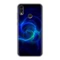 Дизайнерский силиконовый чехол для Huawei Honor 8C Абстракции Неон