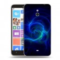 Дизайнерский пластиковый чехол для Nokia Lumia 1320 Абстракции Неон