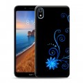 Дизайнерский силиконовый чехол для Xiaomi RedMi 7A Абстракции Неон