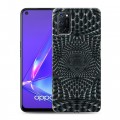 Дизайнерский пластиковый чехол для OPPO A52 Оптические иллюзии