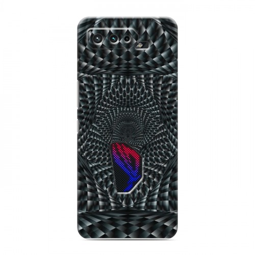 Дизайнерский силиконовый чехол для ASUS ROG Phone 5 Оптические иллюзии