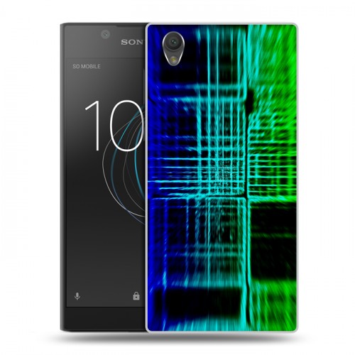 Дизайнерский пластиковый чехол для Sony Xperia L1 Оптические иллюзии