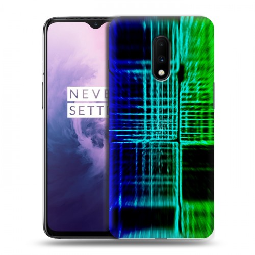 Дизайнерский пластиковый чехол для OnePlus 7 Оптические иллюзии