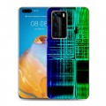 Дизайнерский пластиковый чехол для Huawei P40 Pro Оптические иллюзии